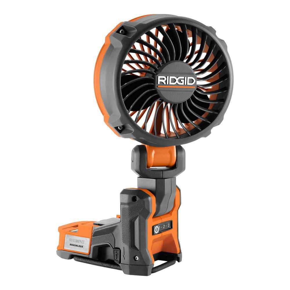 18V Brushless Cordless Magnetic Clamp Fan (Tool Only) – RIDGID