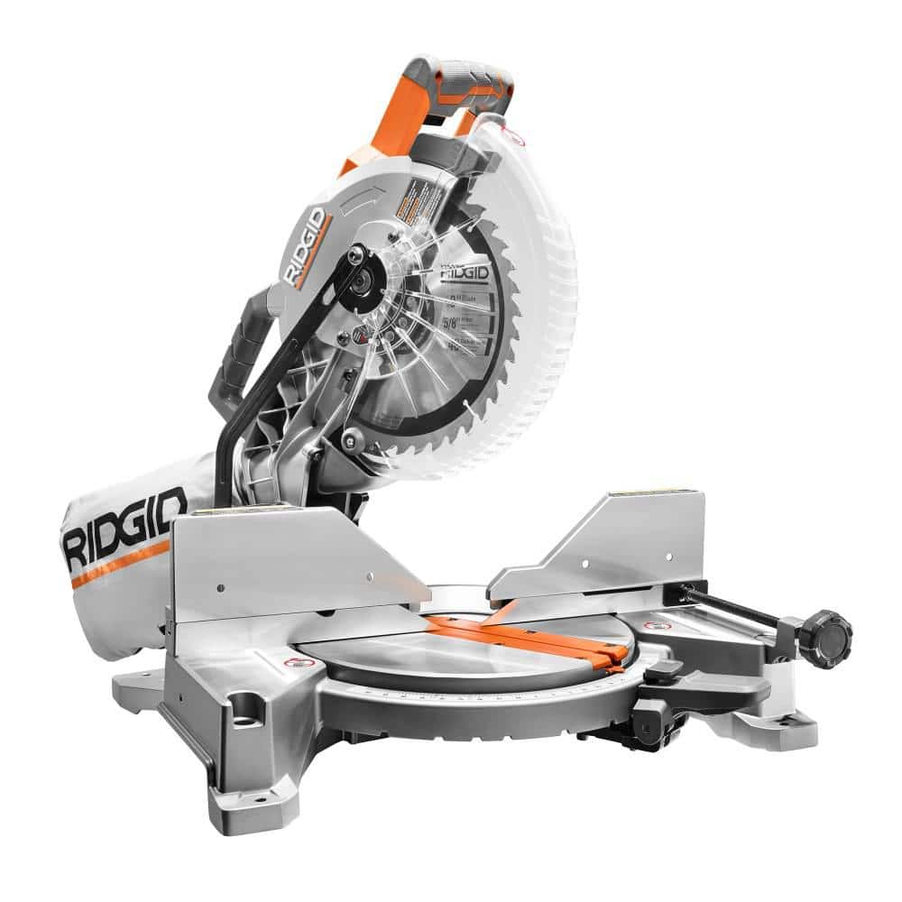 15 Amp 10 in. Corded Dual Bevel Miter Saw with LED Cut Line