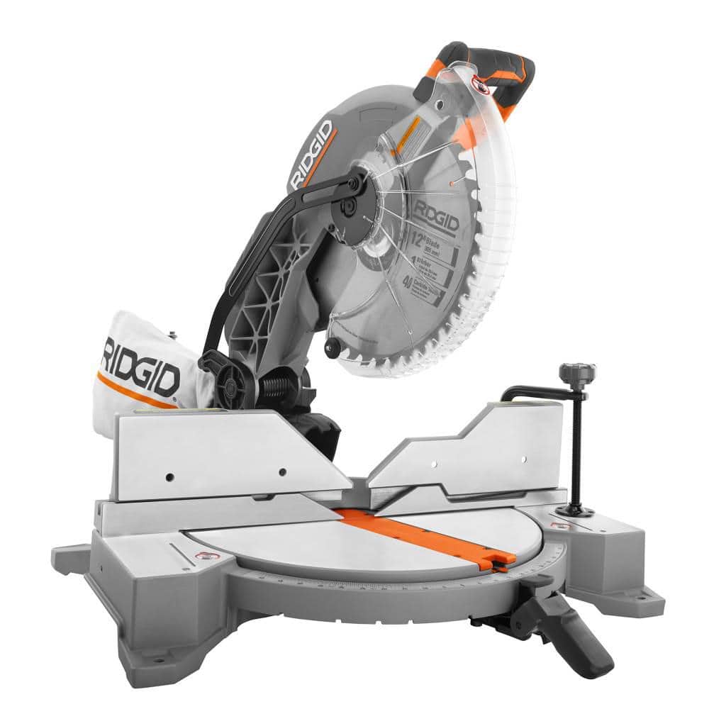 15 Amp Corded 12 Dual Bevel Miter Saw with LED Cutline
