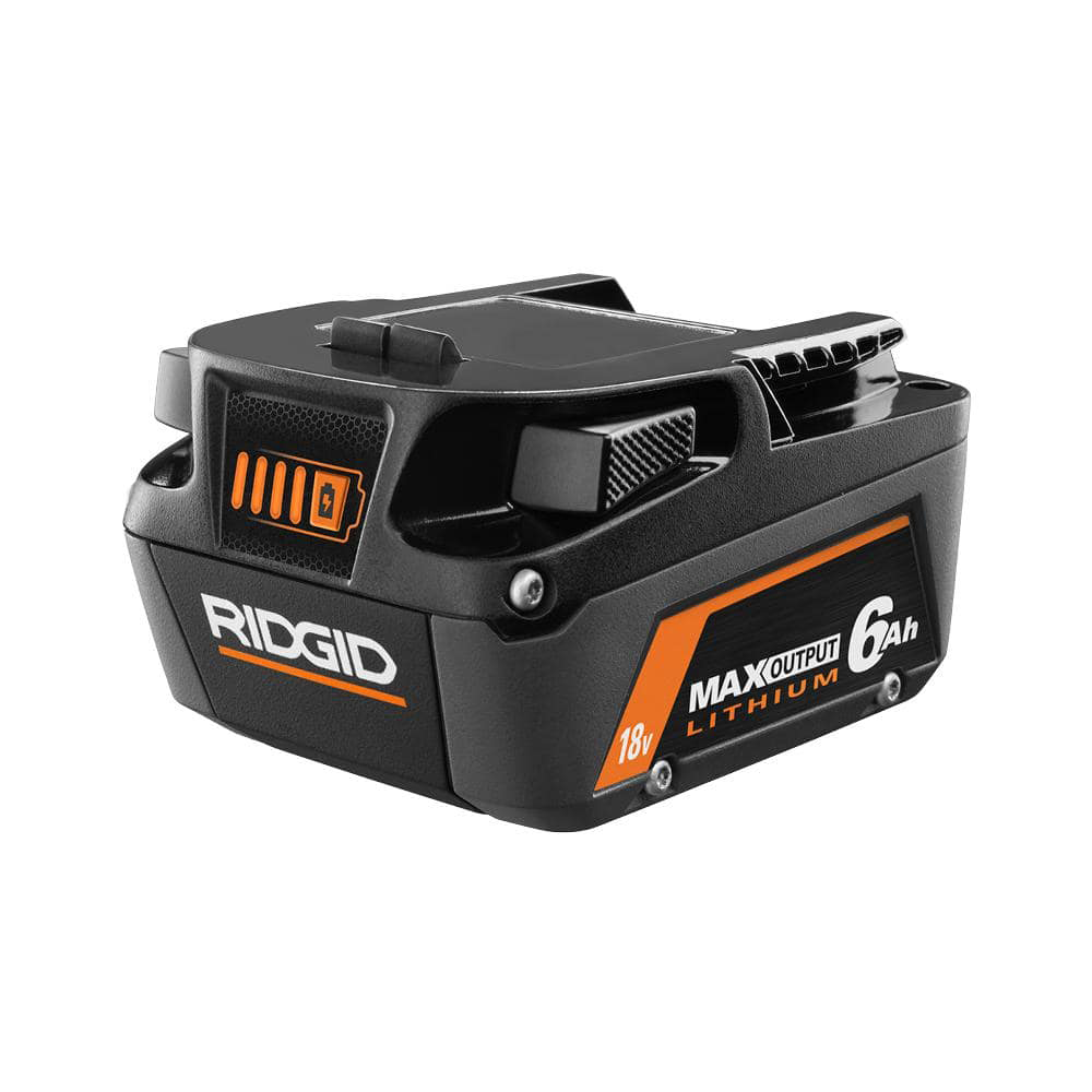 18V 6.0 Ah MAX Output Lithium-Ion Battery – RIDGID