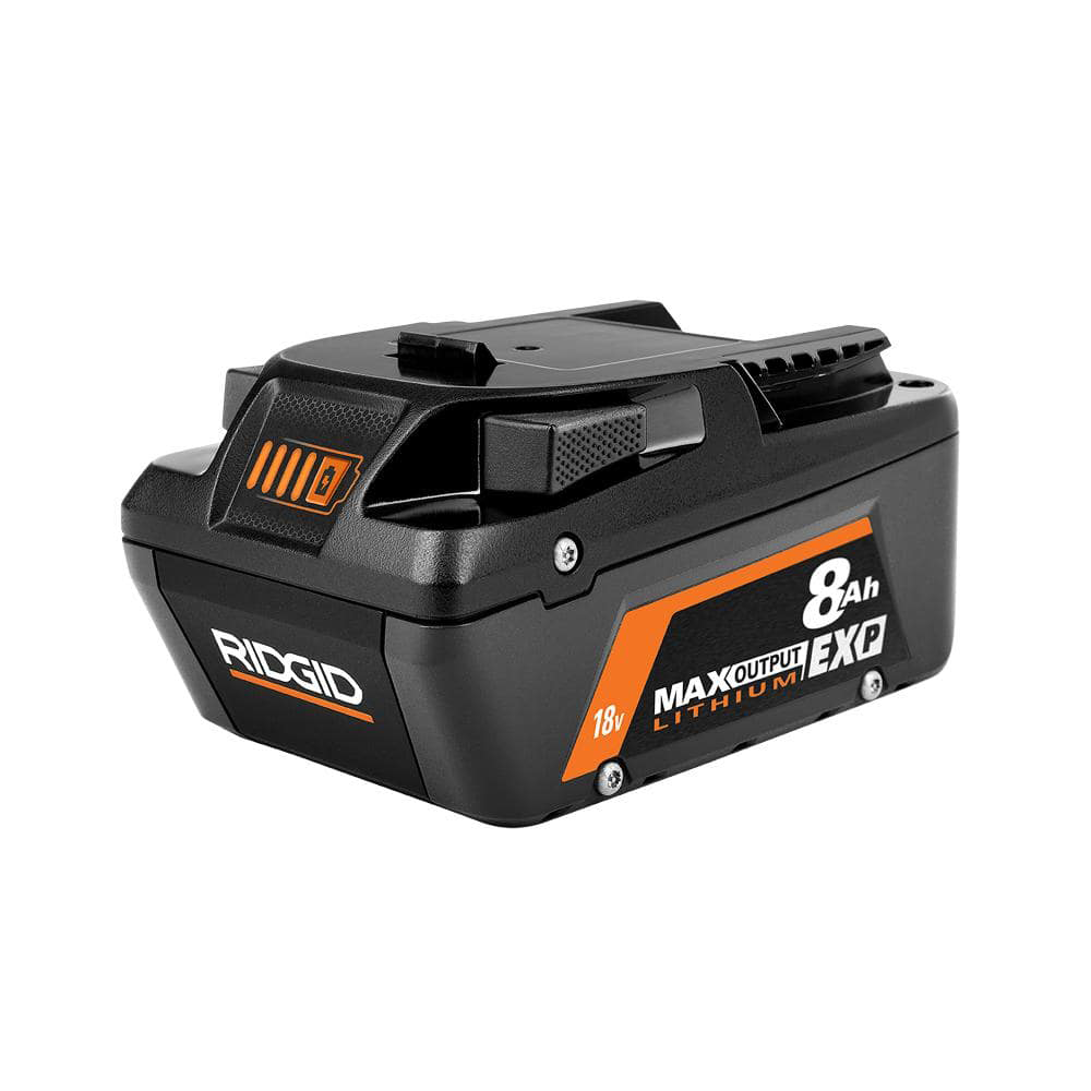 18V 8.0 Ah MAX Output EXP Lithium-Ion Battery – RIDGID