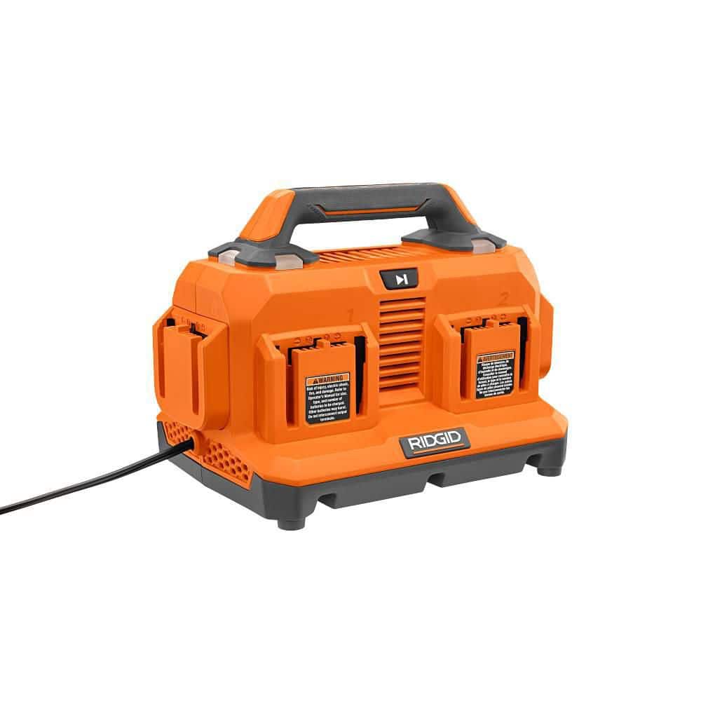 18V 6-Port Sequential Charger – RIDGID