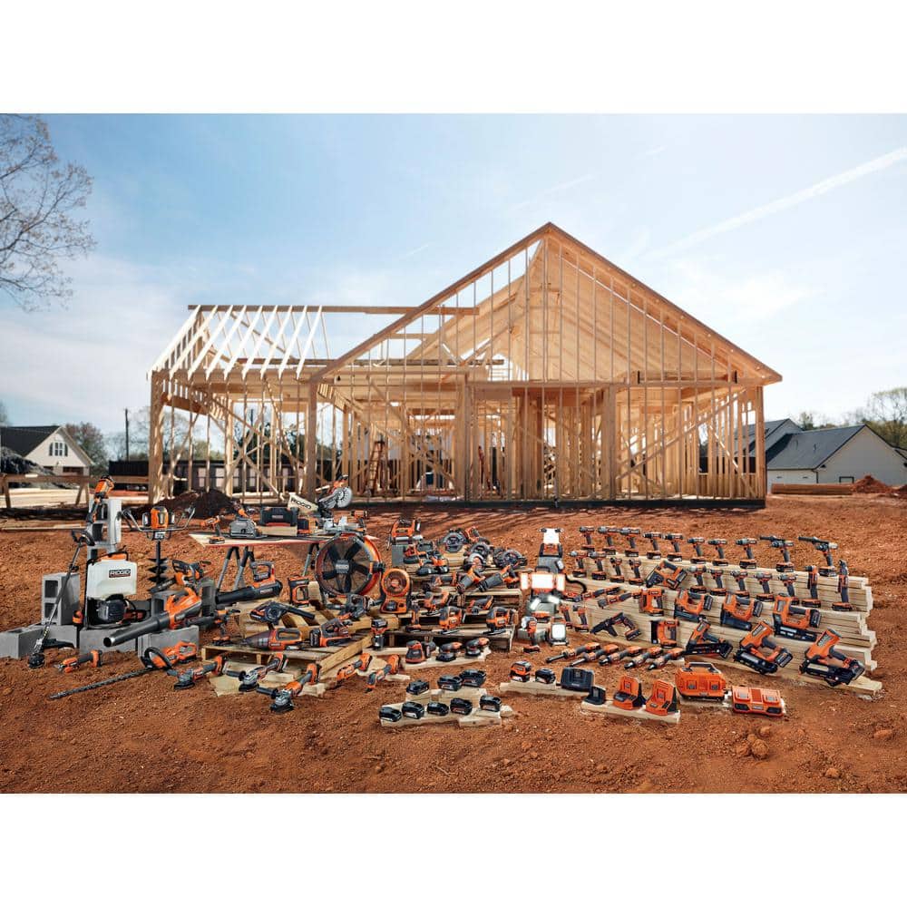 Soplador de obra compacto inalámbrico de iones de litio de 18 V con boquilla infladora/desinfladora