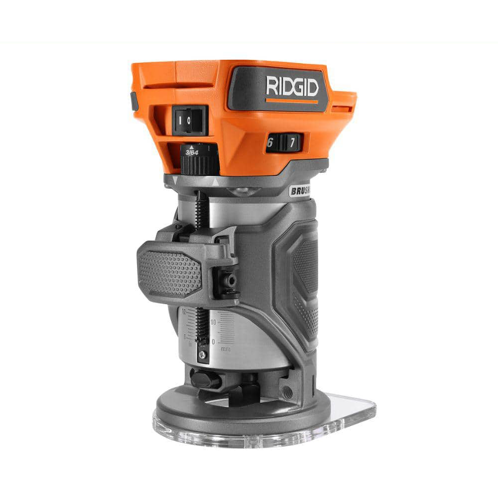 ロイド 18V Brushless Cordless Compact Router (Tool Only) – RIDGID
