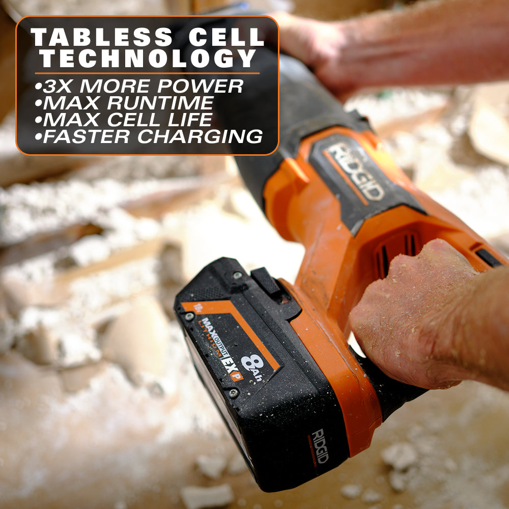 18V 8.0Ah MAX Output EXP Lithium-Ion Battery