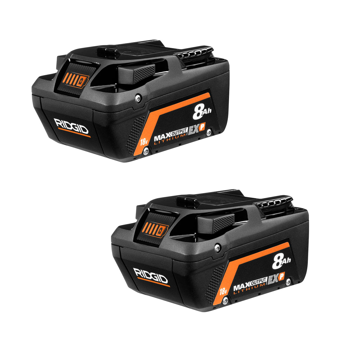 18V 8.0Ah MAX Output EXP Lithium-Ion Battery 2-Pack