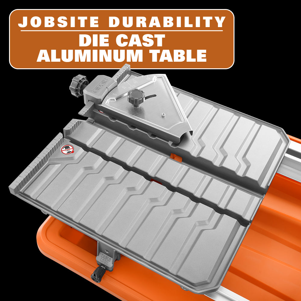 9 Amp 7 in. Corded Wet Tile Saw with Stand