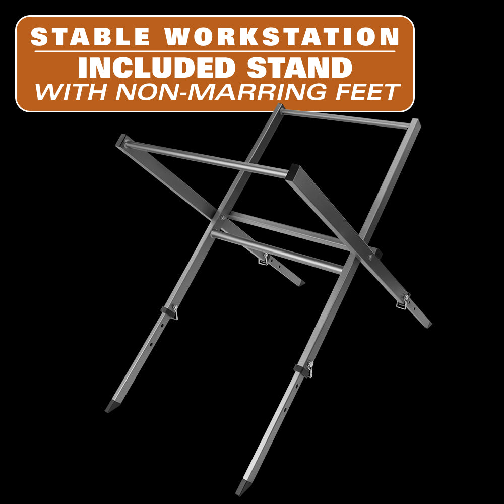 9 Amp 7 in. Corded Wet Tile Saw with Stand