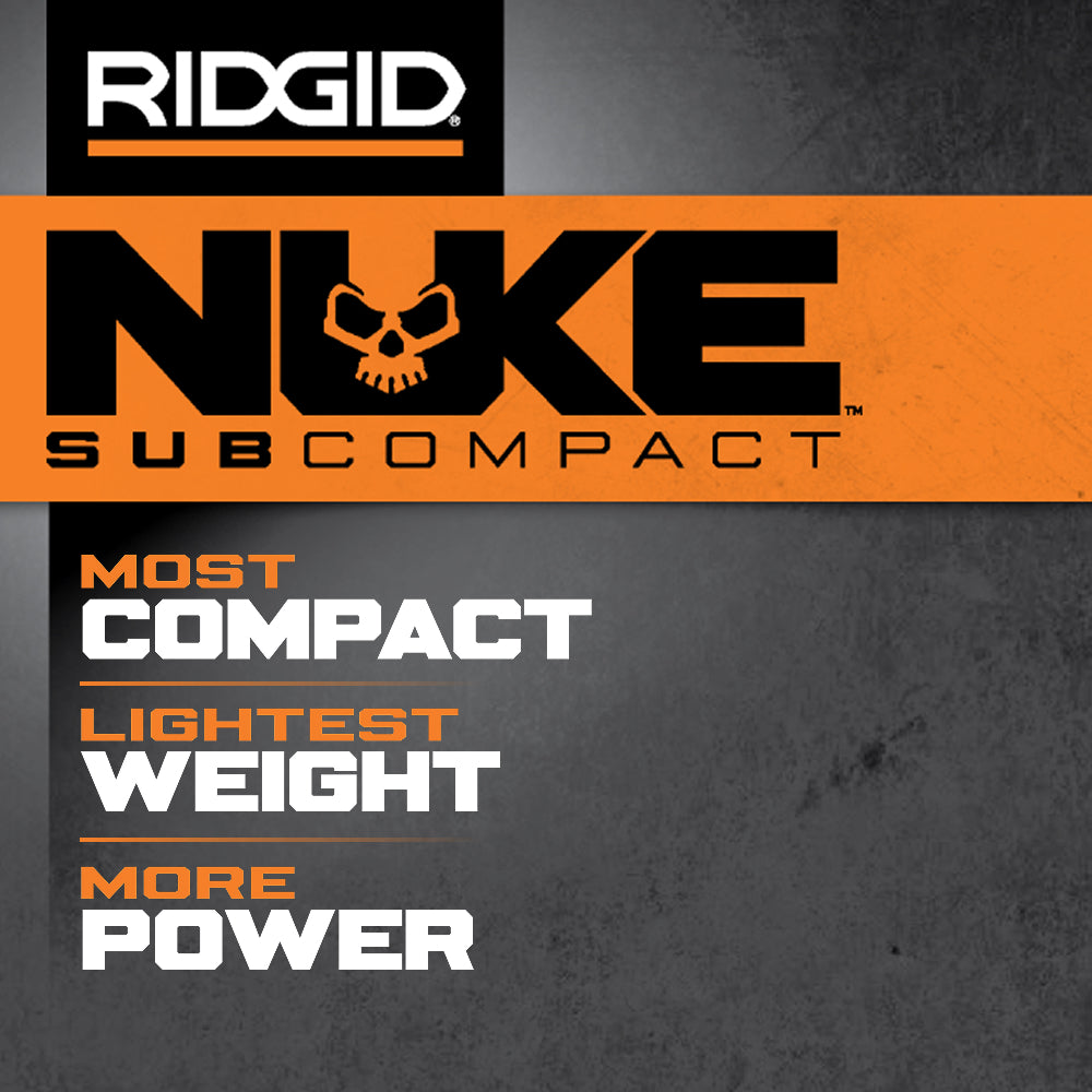 18V NUKE SubCompact Brushless STEALTH FORCE Oil Pulse Impact Driver