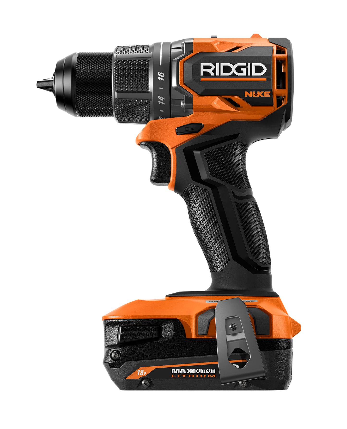 Kit de taladro/atornillador sin escobillas subcompacto de 1/2" NUKE de 18V