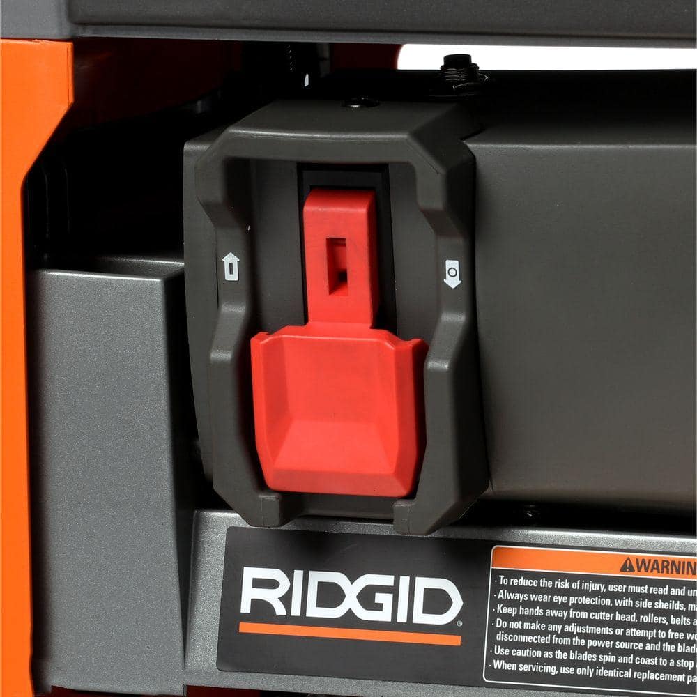 15 Amp Corded 13 in. Thickness Corded Planer – RIDGID