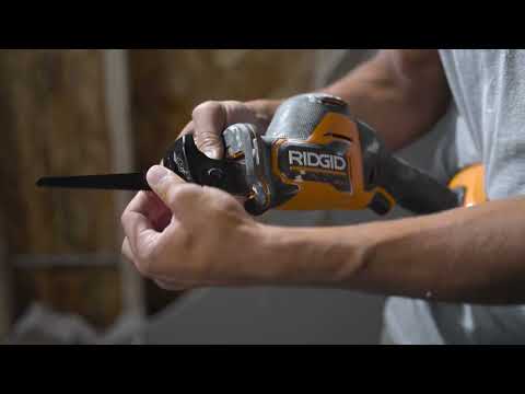 18V NUKE SubCompact Brushless One-Handed Reciprocating Saw – RIDGID