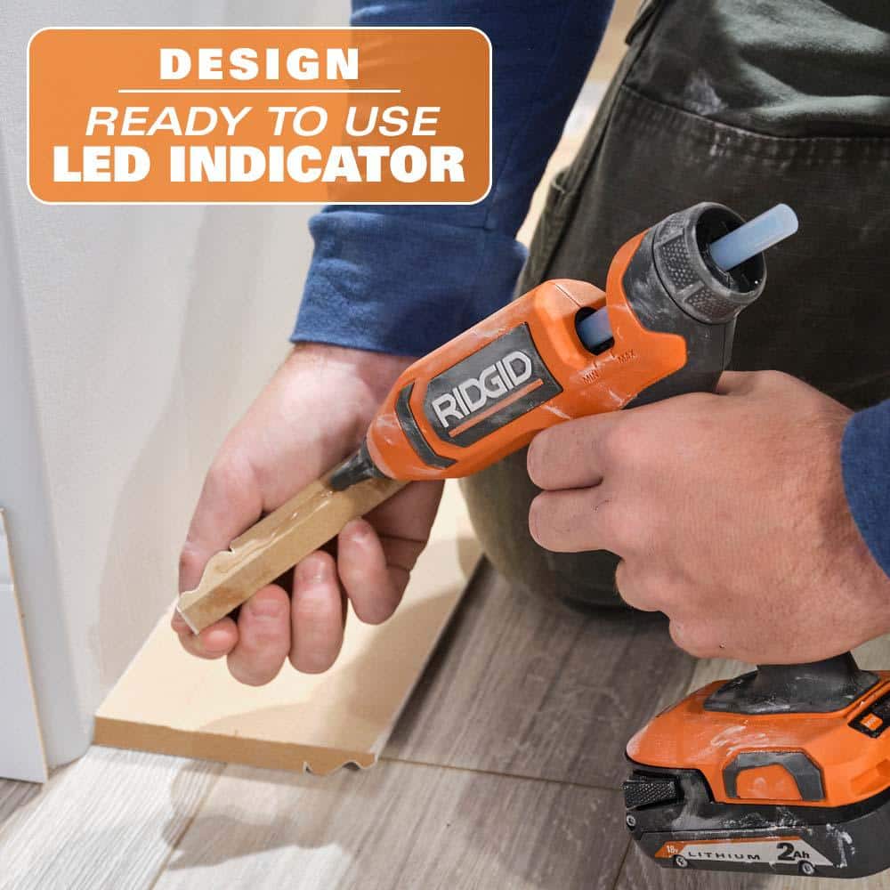 18V Cordless Full-Size Professional High-Temp Glue Gun (Tool Only