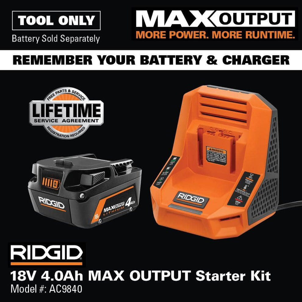 18V Cordless 4-1/2 in. Angle Grinder (Tool Only) – RIDGID