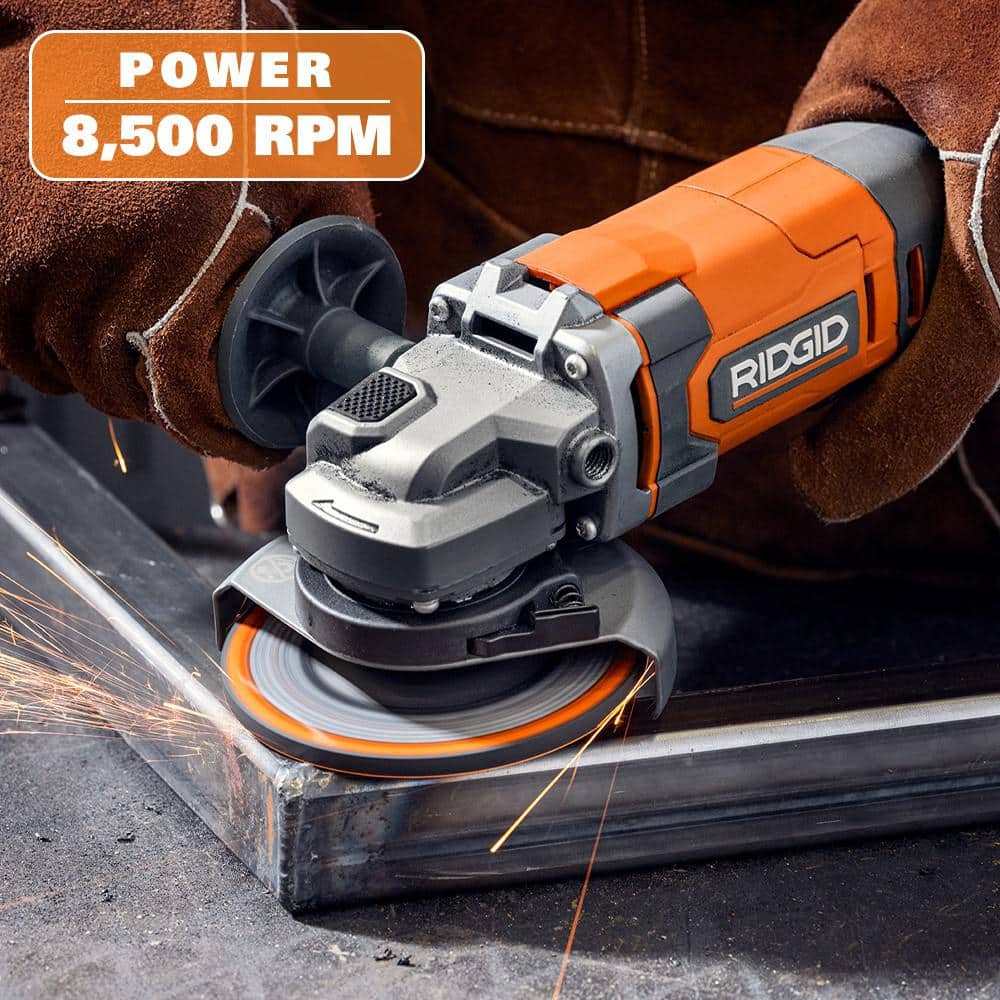 ロドリ 18V Cordless 4-1/2 in. Angle Grinder (Tool Only) – RIDGID