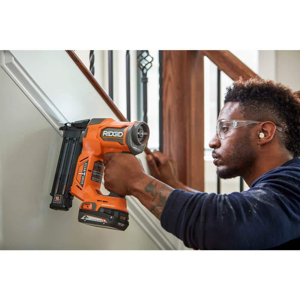 18V Brushless Cordless 18-Gauge 2-1/8 in. Brad Nailer (Tool Only