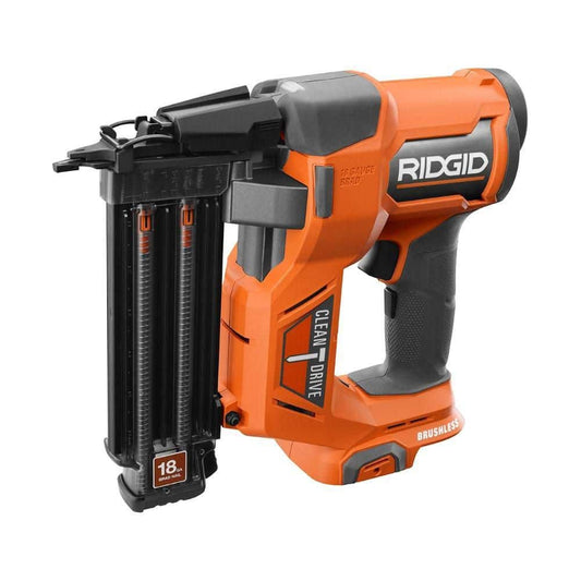 18V Brushless Cordless 18-Gauge 2-1/8 in. Brad Nailer (Tool Only) with CLEAN DRIVE Technology