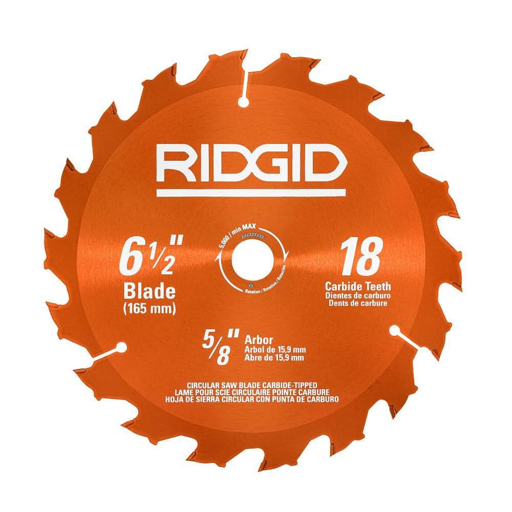 6-1/2 in. Circular Saw Blade (1-Piece)