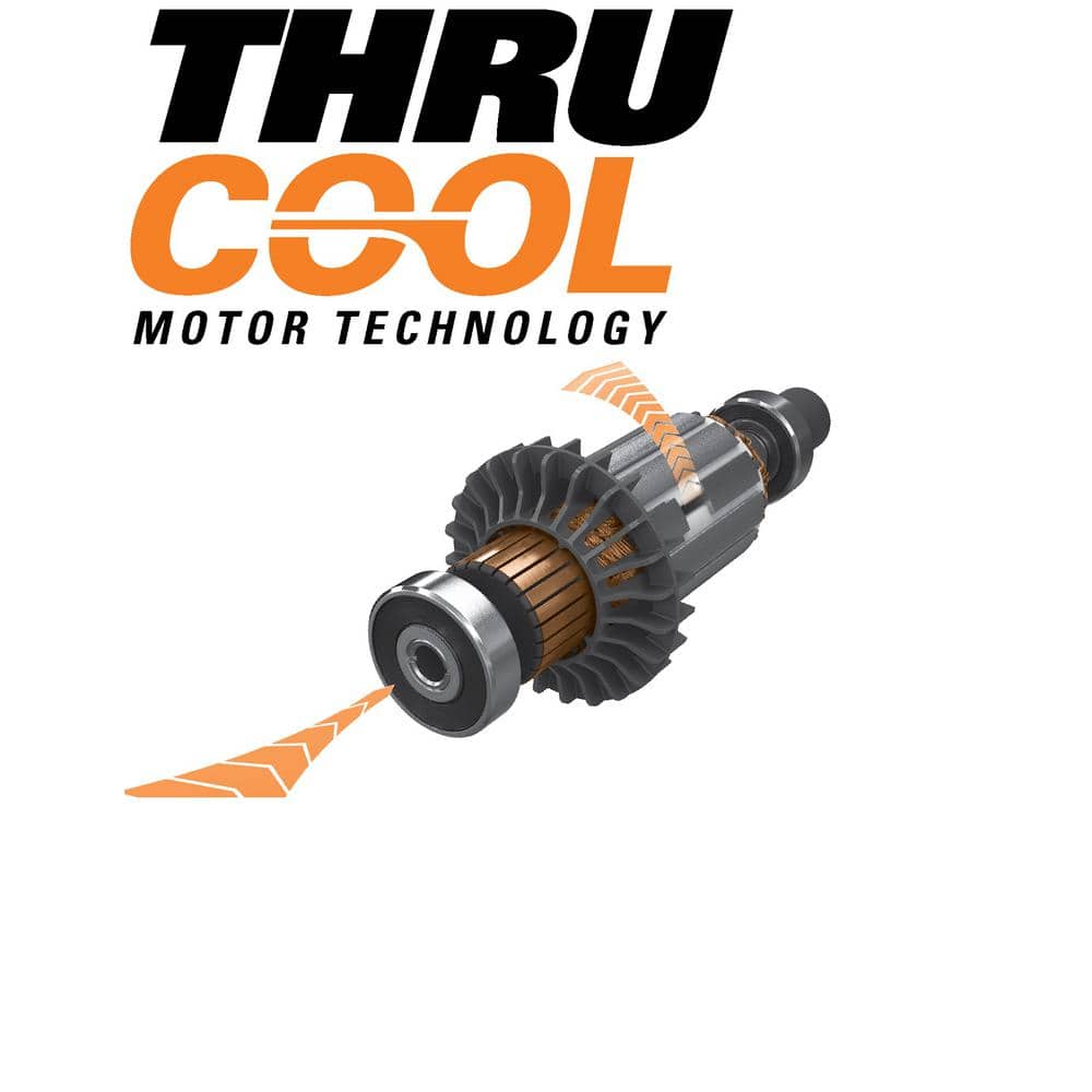 THRUCOOL 15 Amp 7-1/4 in. Worm Drive Circular Saw