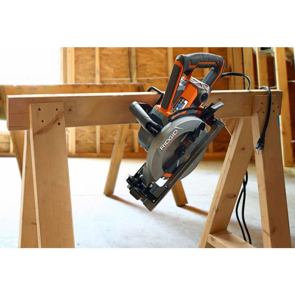 THRUCOOL 15 Amp 7-1/4 in. Worm Drive Circular Saw