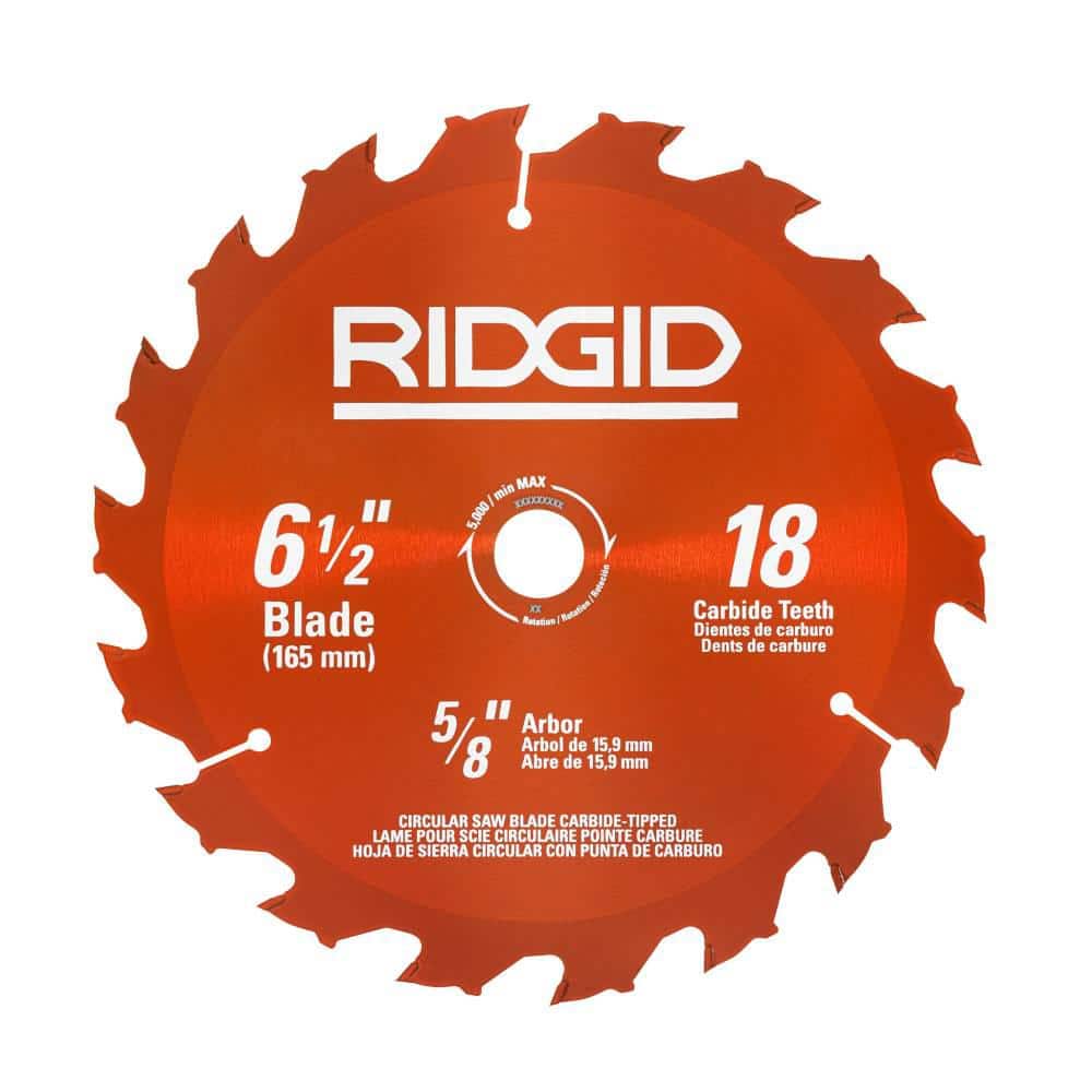 Kit de sierra circular inalámbrica de 18 V y 6-1/2 pulg. con (1) batería de 4.0 Ah y cargador