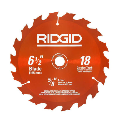 Kit de sierra circular inalámbrica de 18 V y 6-1/2 pulg. con (1) batería de 4.0 Ah y cargador