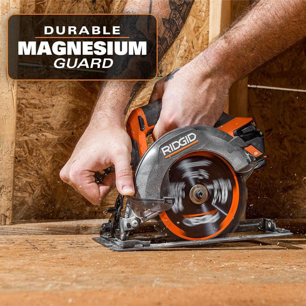 18V SubCompact Brushless Cordless 6-1/2 in. Circular Saw Kit with
