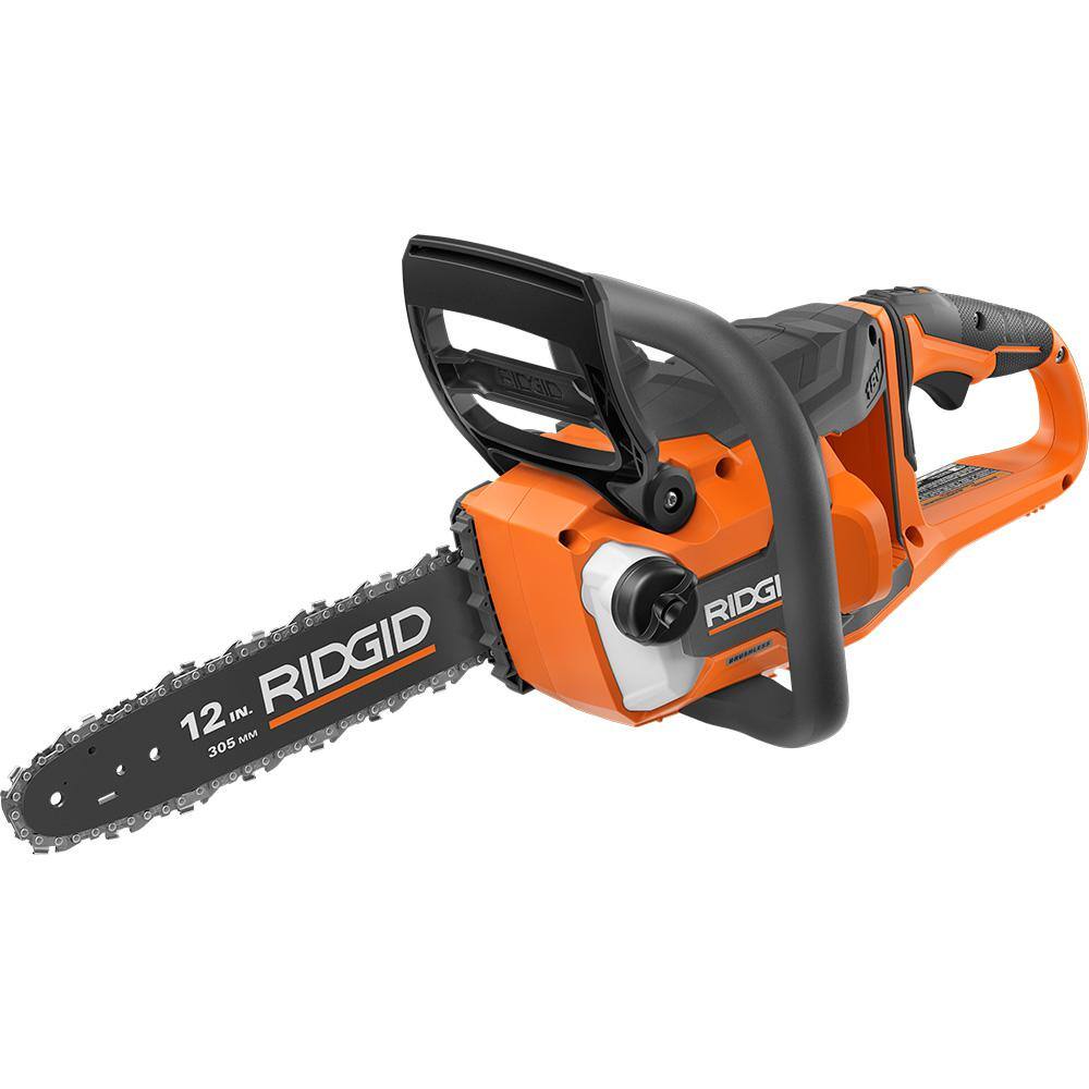 18V Brushless 12 in. Electric Battery Chainsaw (Tool Only)