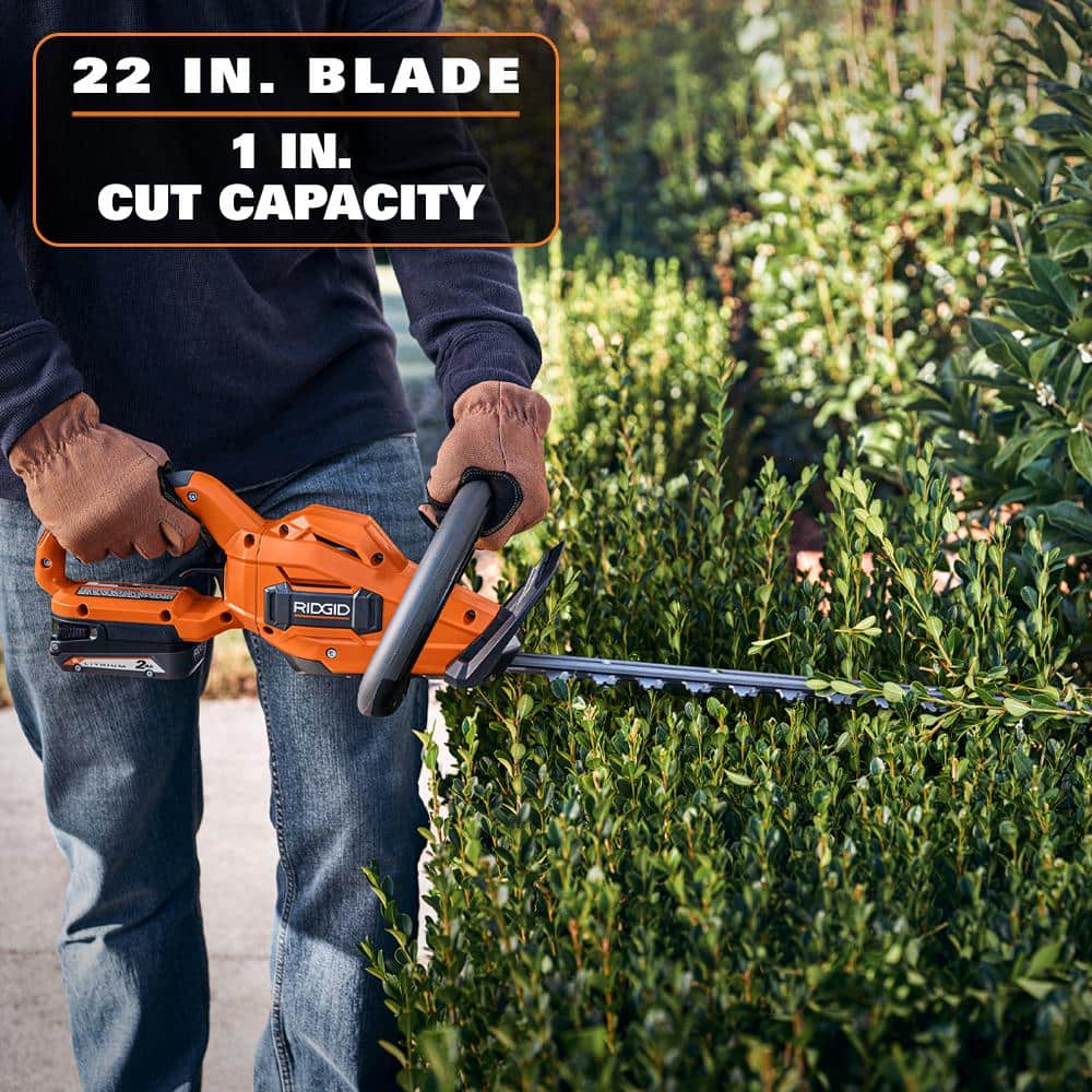 18V Brushless Cordless Battery 22 in. Hedge Trimmer (Tool Only)