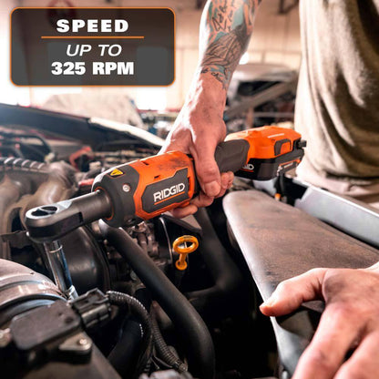 18V Brushless Cordless 1/4 in. Ratchet Kit with 2.0 Ah Battery and Charger