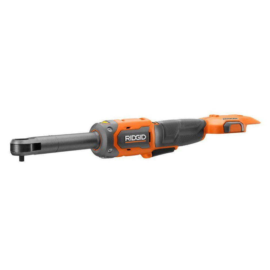 Trinquete inalámbrico de alcance extendido de 1/4 pulg. sin escobillas de 18 V (solo herramienta)