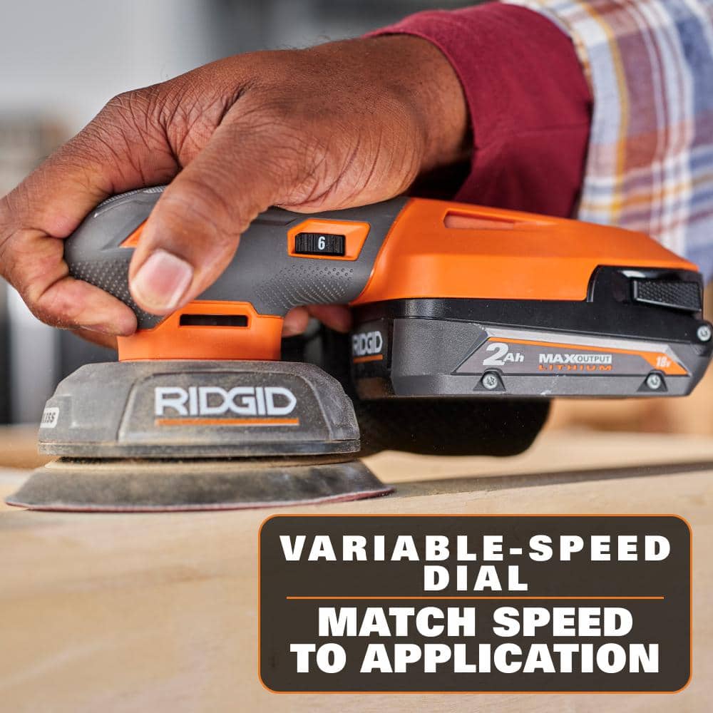 18V SubCompact Brushless Random Orbit Sander (Tool Only)