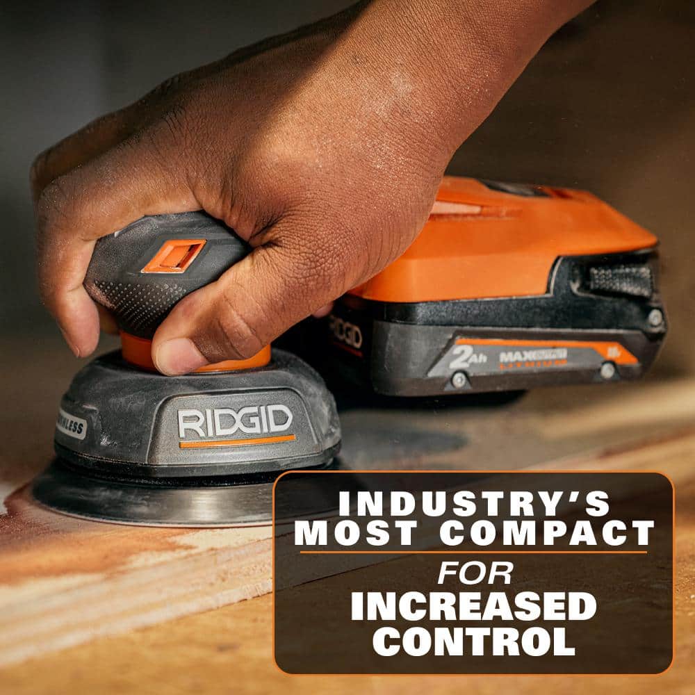 18V SubCompact Brushless Random Orbit Sander (Tool Only)