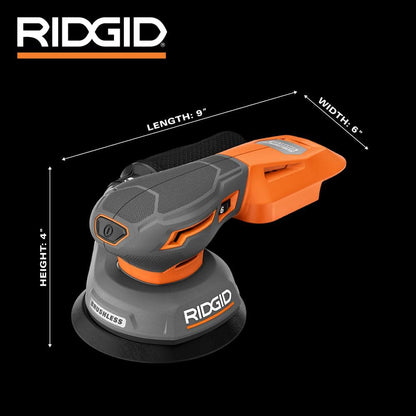 18V SubCompact Brushless Random Orbit Sander (Tool Only)