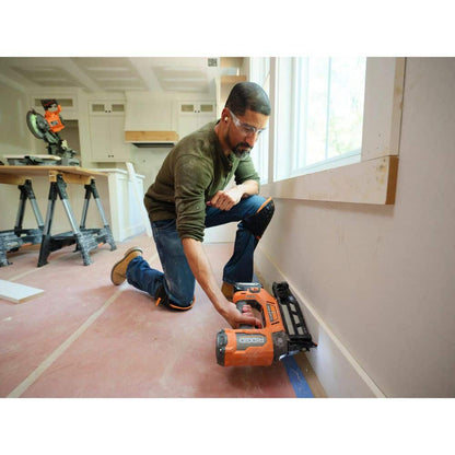 18V Brushless Cordless 16-Gauge 2-1/2 in. Straight Finish Nailer (Tool only)
