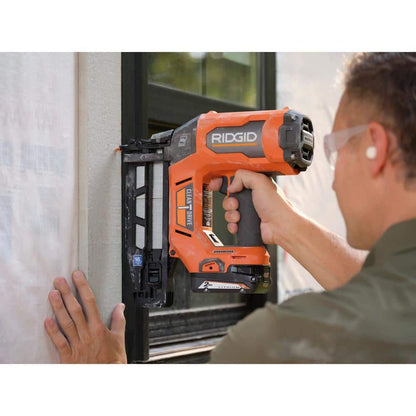 18V Brushless Cordless 16-Gauge 2-1/2 in. Straight Finish Nailer Kit with 2.0 Ah Battery and Charger