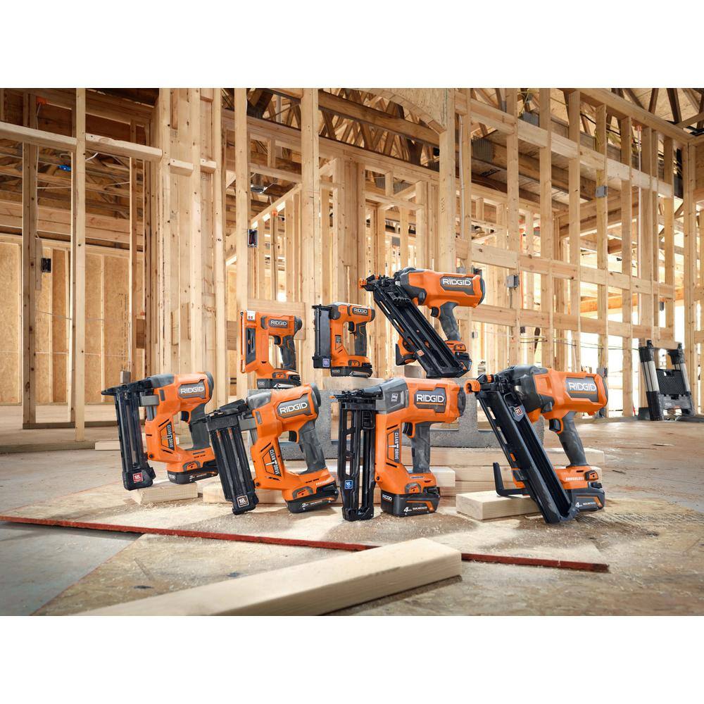 18V Brushless Cordless 16-Gauge 2-1/2 in. Straight Finish Nailer Kit with 2.0 Ah Battery and Charger