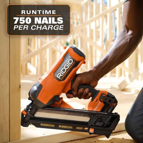 18V Brushless Cordless 30° 3-1/2 in. Framing Nailer (Tool Only)