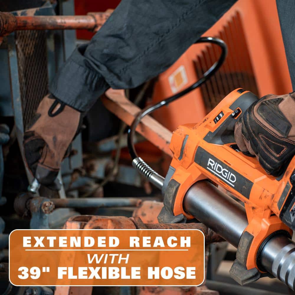 18V Cordless Grease Gun Kit with (1) 2.0 Ah Battery and Charger