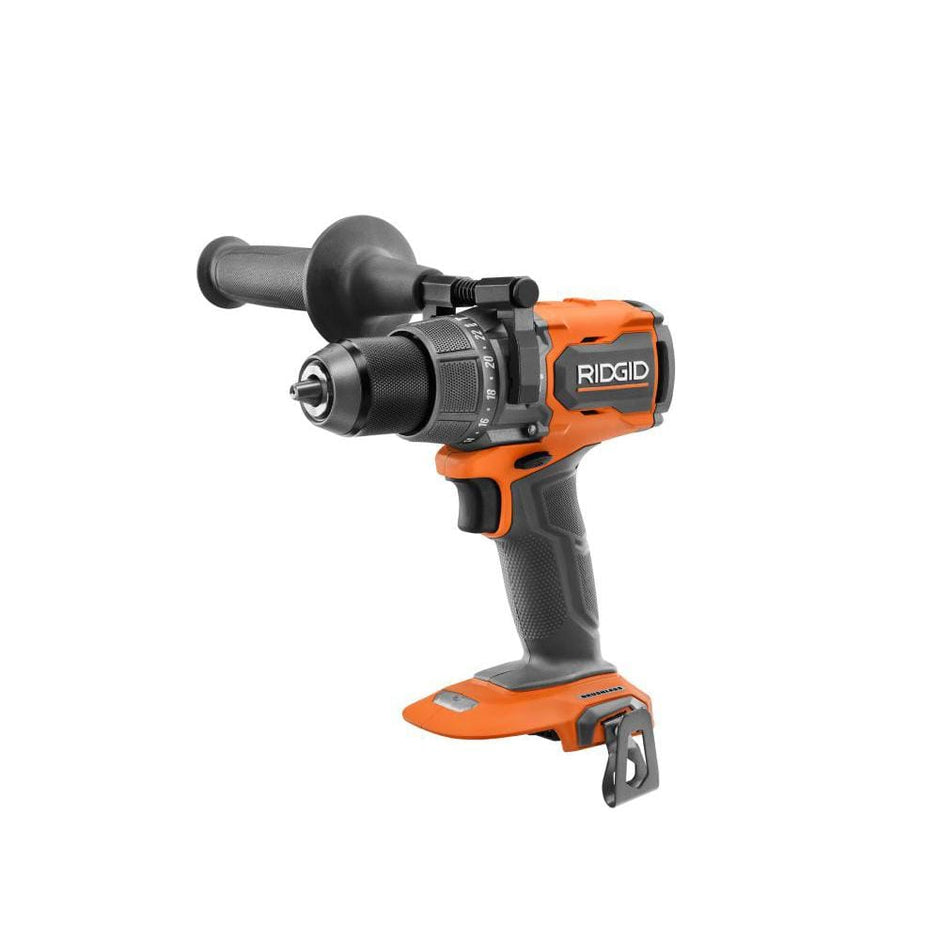 Taladro percutor/atornillador inalámbrico sin escobillas de 18 V y 1/2 pulg. de alto torque (solo herramienta)