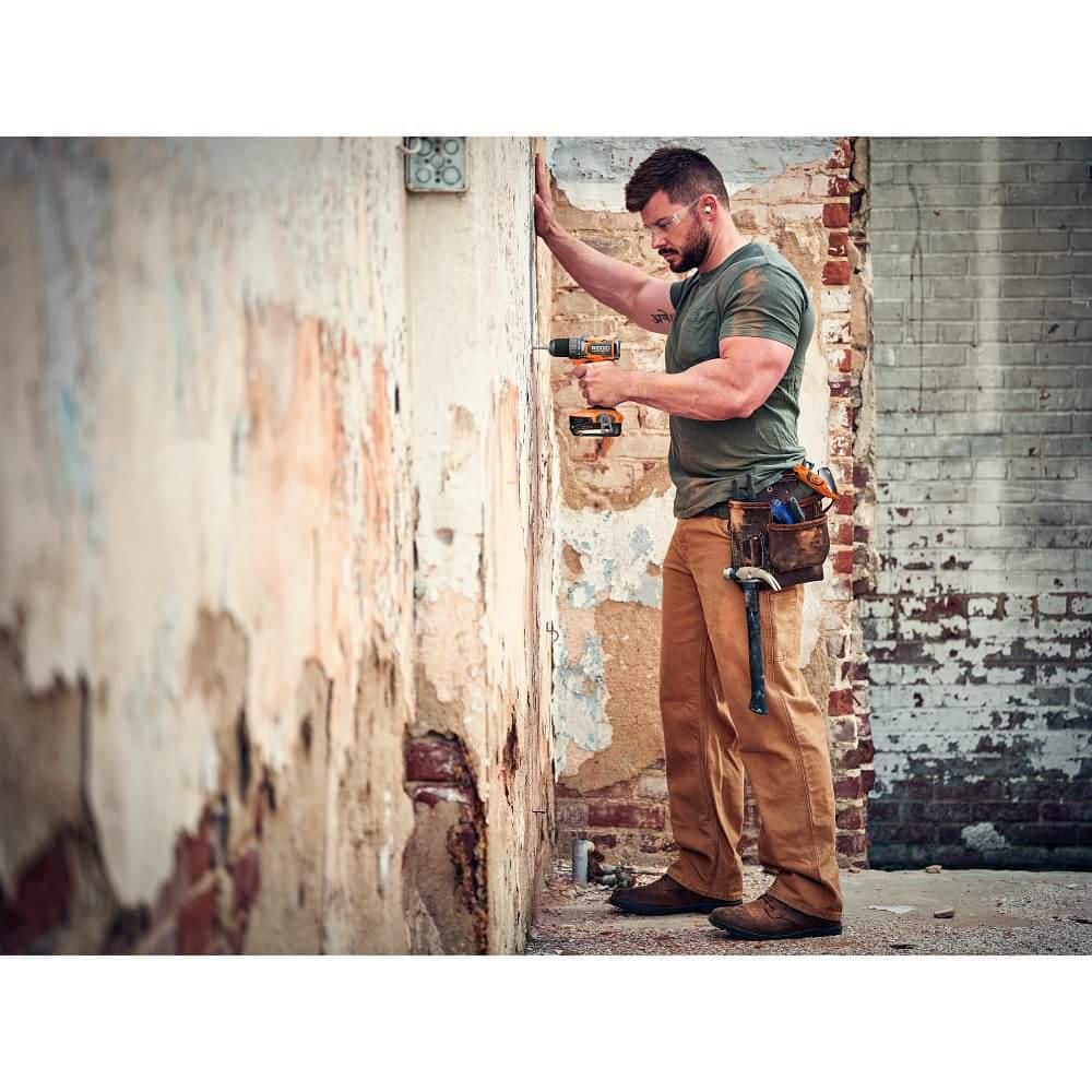 18V SubCompact Brushless Cordless 1/2 in. Hammer Drill Kit with (2) 2.0 Ah Batteries, Charger, and Bag