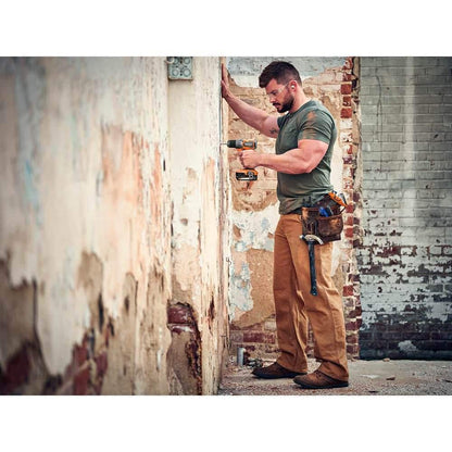 18V SubCompact Brushless Cordless 1/2 in. Hammer Drill Kit with (2) 2.0 Ah Batteries, Charger, and Bag