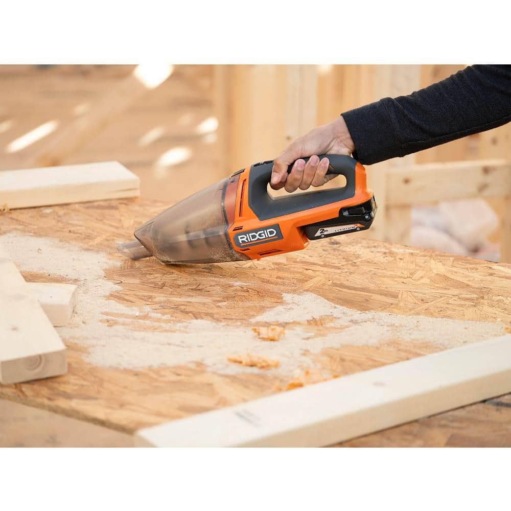 18V Cordless Hand Vacuum Kit with 2.0 Ah Battery and Charger