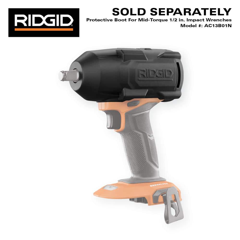 Llave De Impacto Inalámbrica 1/2" - Taladro Atornillador Sin Escobillas 21V, 6 Velocidades, Batería 4.0Ah, Para Coche Y Bricolaje