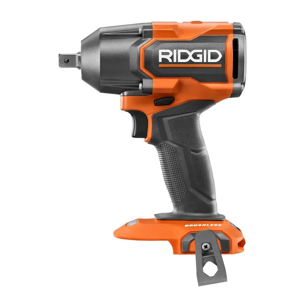 18V Brushless 4-Mode 1/2 in. Mid-Torque Impact Wrench Kit with Pin