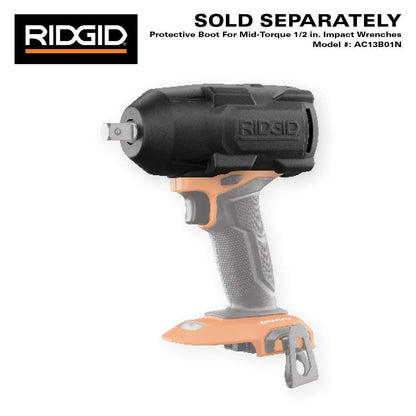 18V Brushless 4-Mode 1/2 in. Mid-Torque Impact Wrench Kit with Pin Detent (Tool Only)