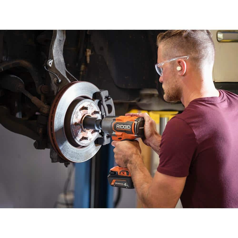 18V Brushless Cordless 4-Mode 1/2 in. High-Torque Impact Wrench (Tool Only)