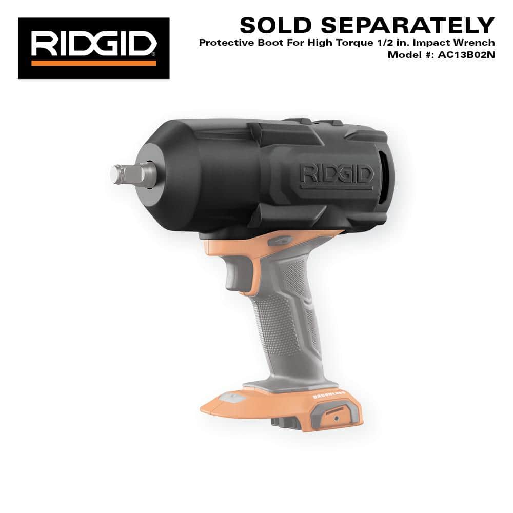18V Brushless Cordless 4-Mode 1/2 in. High-Torque Impact Wrench Kit with 4.0 Ah Battery and Charger