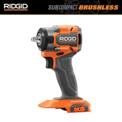 31718 Ridgid 18V SubCompact Brushless Cordless 3/8 in. Impact Wrench (Tool Only ...