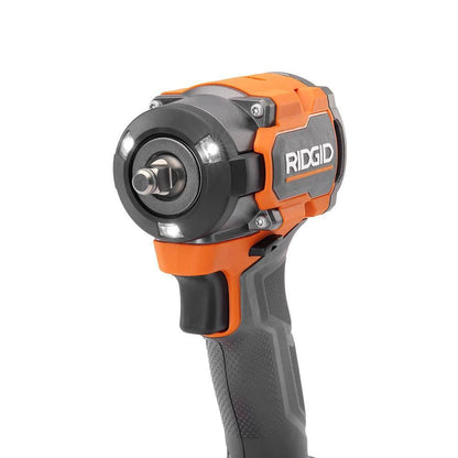 18V SubCompact Brushless Cordless 3/8 in. Impact Wrench Kit with 2.0 Ah Battery, Charger, and Bag